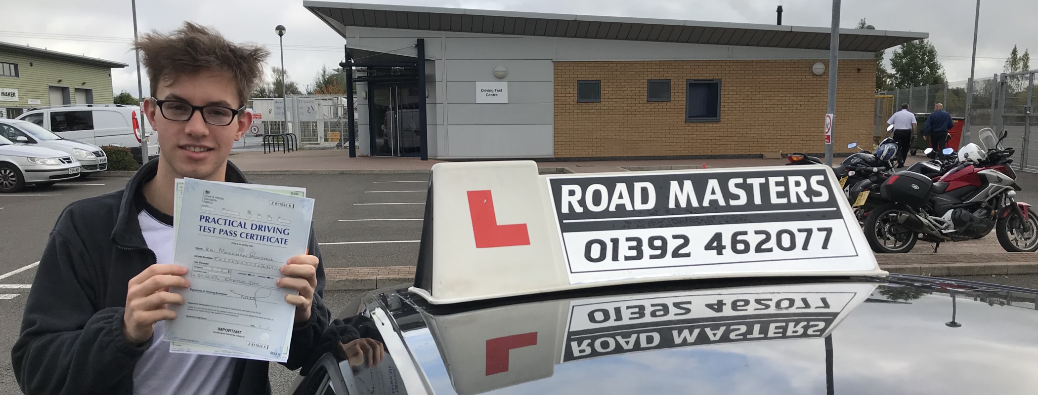 Driving lessons Exeter from less than £40/hr*