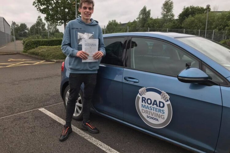 Bradley passed driving test