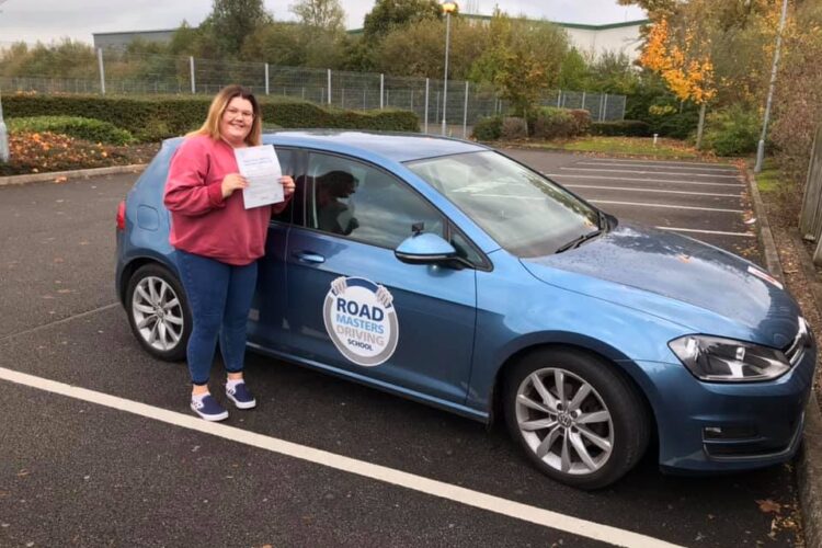 Steph passed first time