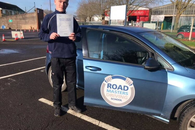 Passed with 30 hours of lessons