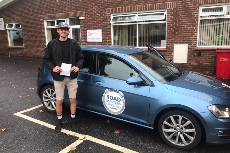 Jack passed first time