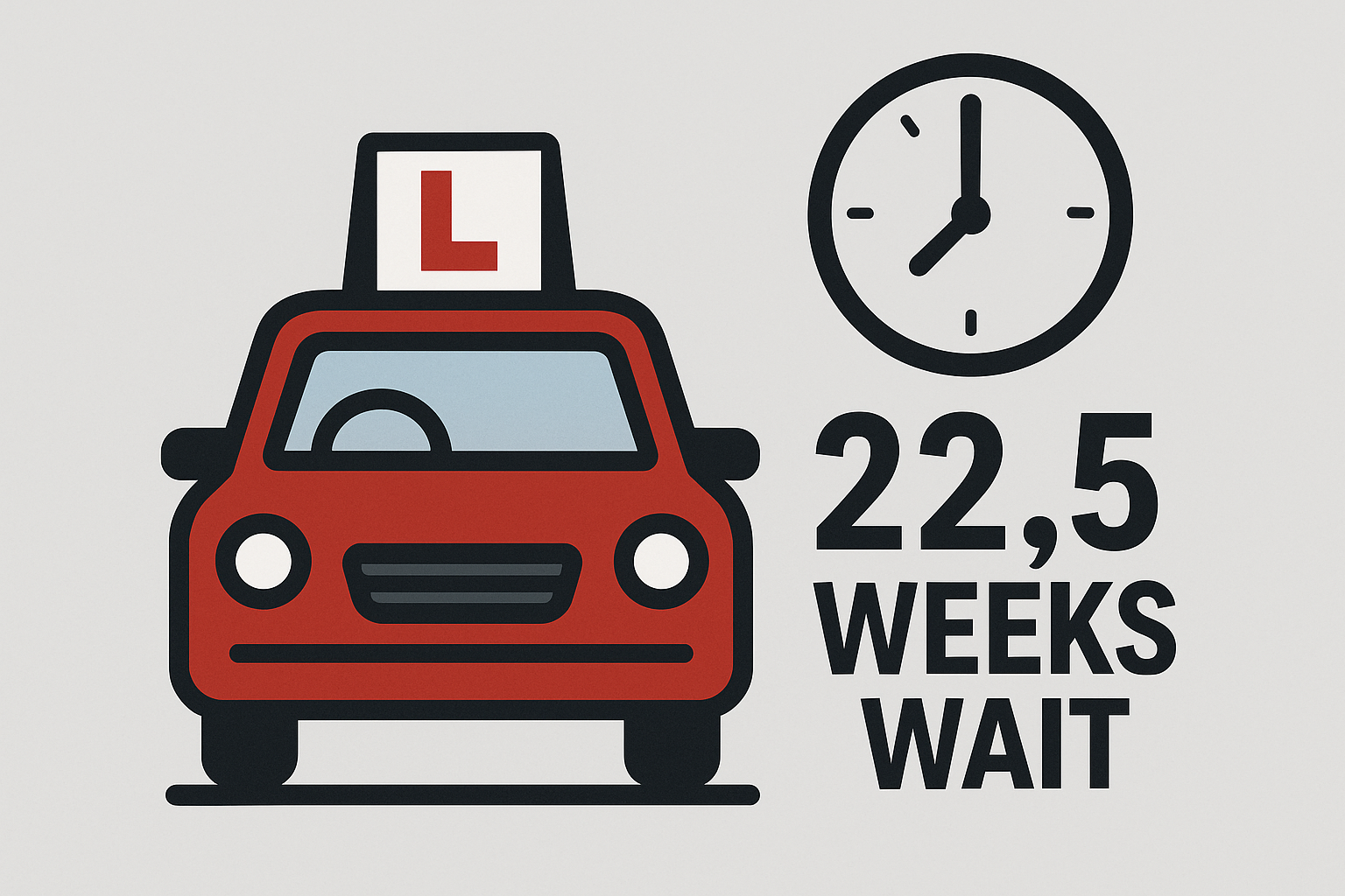 wait for driving test